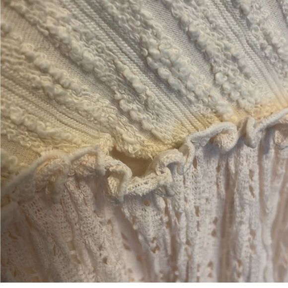 Anthropologie Meadow Rue Florence MIDI Dress in Cream S - Picture 13 of 16